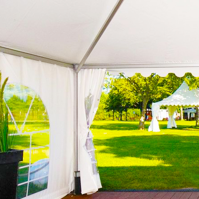 Pagode 5x5m – Holzfußboden mieten bei Northern Events