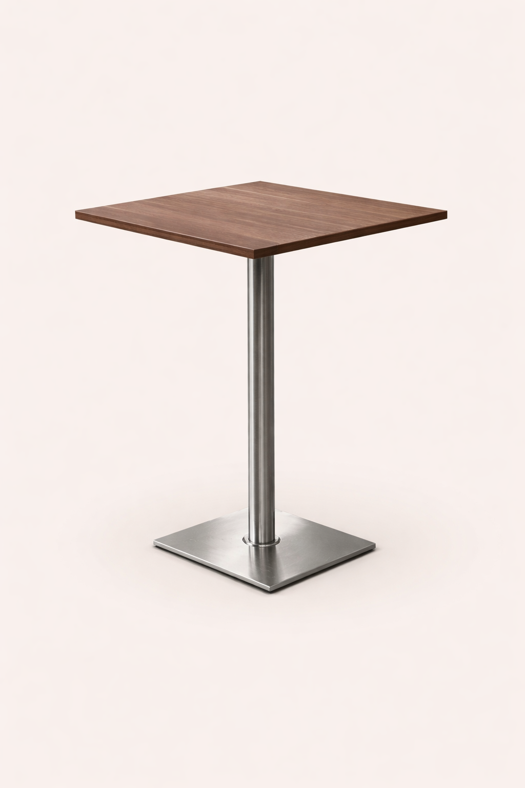 Stehtisch “Construct” 70×70, eckig/Eiche mieten bei Northern Events