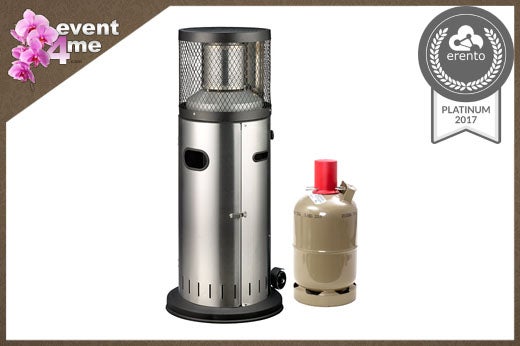 Terrassenheizer mieten Enders Polo 2.0 inkl. Gas – passt in fast jeden Kofferraum, Wochenende 60 €