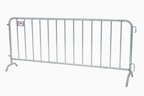 Mannheimer Gitter mieten – Absperrgitter / Drängelgitter 2,50 m, verzinkt
