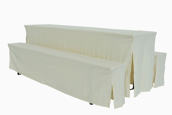 Festzeltgarnitur mieten – Bierzeltgarnitur (1 Tisch, 2 Bänke) für 8 Personen – 3