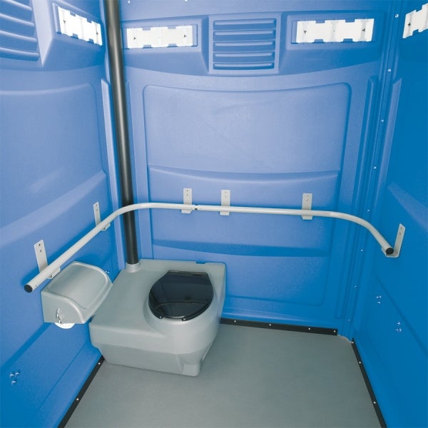 Behindertengerechte Toilette mieten – barrierefreie Sanitärkabine, rollstuhlgerecht – 2