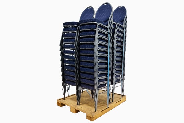Bankettstuhl mieten – gepolsterter Polsterstuhl, stapel- & verbindbar – 2
