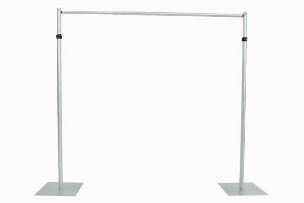 Pipe & Drape mieten – mobiler Raumteiler / Vorhang-System, höhenverstellbar – 2