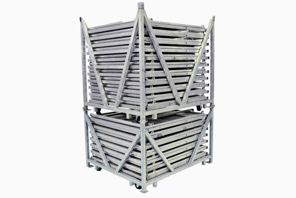 Bühnenbarrikade mieten – Grabengitter / Stagebarrier aus Aluminium, klappbar – 3