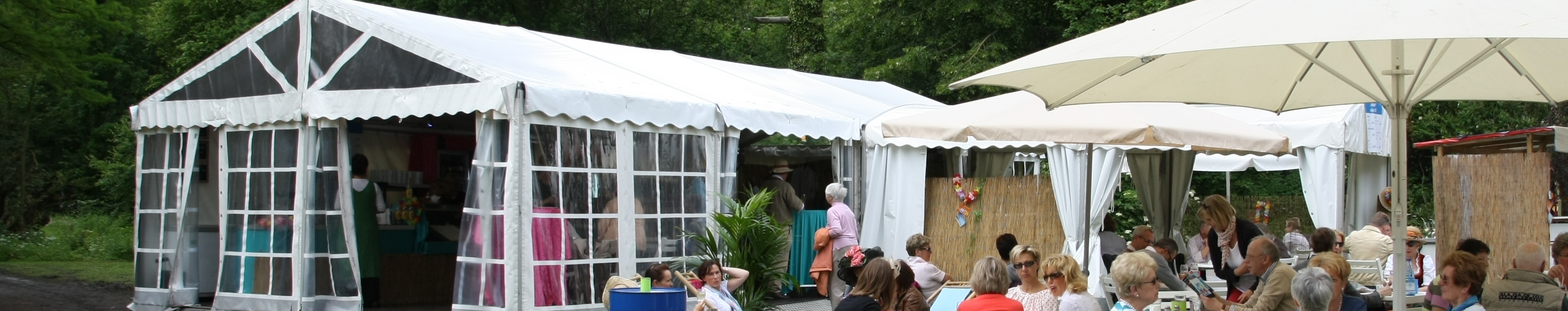 Partyzelte / Walkways mieten bei Brase Zelte