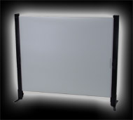 Aufprojektions Leinwand 113x87 cm mieten bei Centric Miet- und Digitalisierservice
