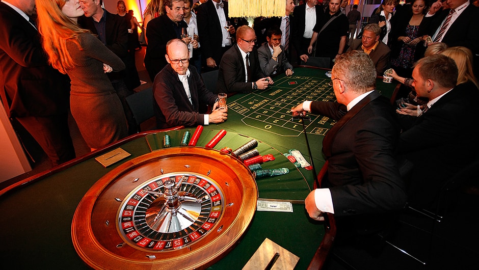 Mobiles Casino: Roulette (Spieltisch inkl. Croupier) mieten bei Grand Jeu Casino