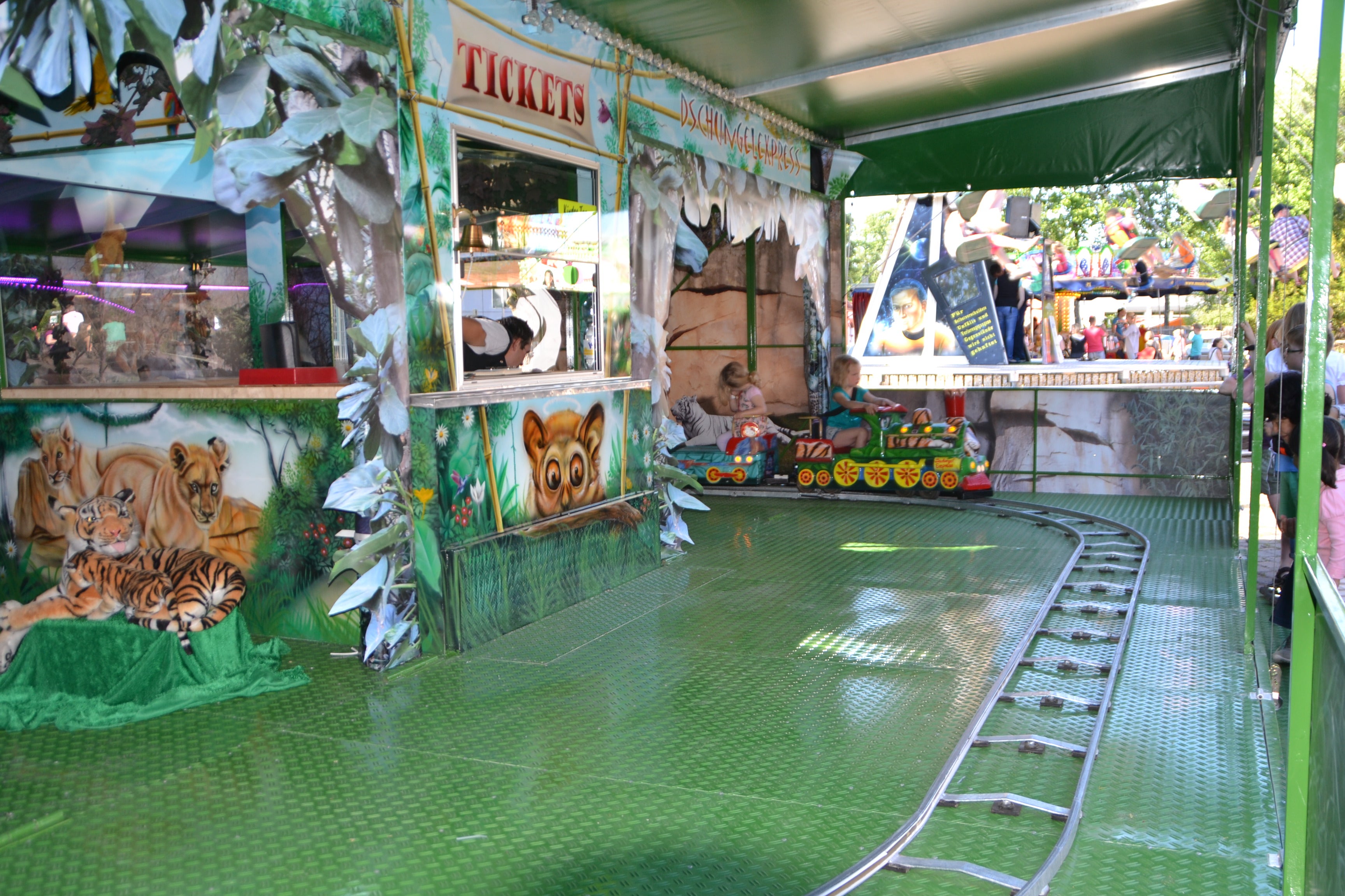 Kindereisenbahn Dschungel Express mieten – Spaß für bis zu 12 Kinder – 3