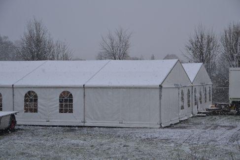 Lagerzelt mieten – Bauzelt & mobile Lagerhalle, 36 bis 1.125 m², beheizbar – 2