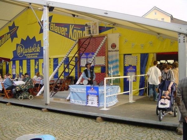 Bayrische Leiter mieten – Geschicklichkeitsspiel für Feste & Events – 2