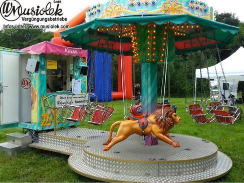 Kinderkettenkarussell Kinderkettenflieger mieten – mit Musikanlage & Kasse – 3