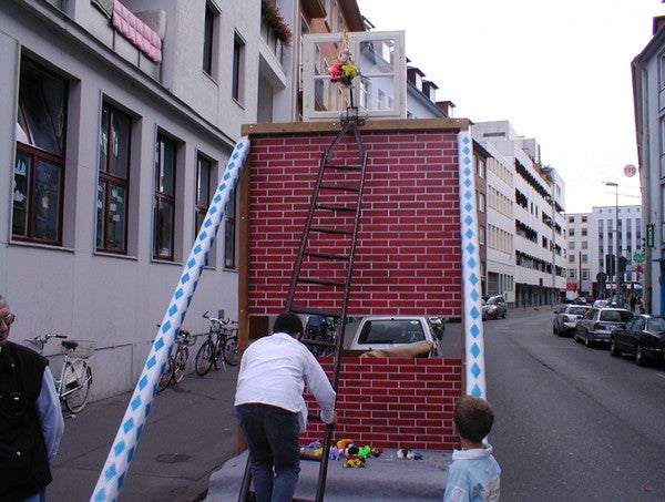 Bayrische Leiter mieten – Geschicklichkeitsspiel für Feste & Events – 3