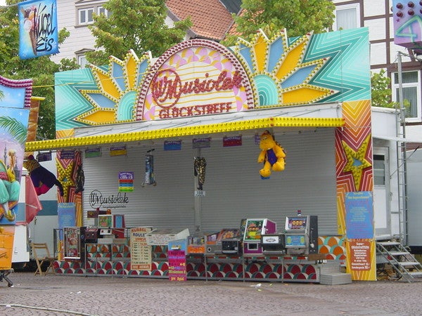 Verlosung „Glückstreff" mit Spielautomaten mieten – 16 Spiele für Events – 2