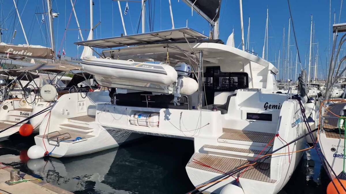 Lagoon 46 Gemini mieten bei SUN CHARTER