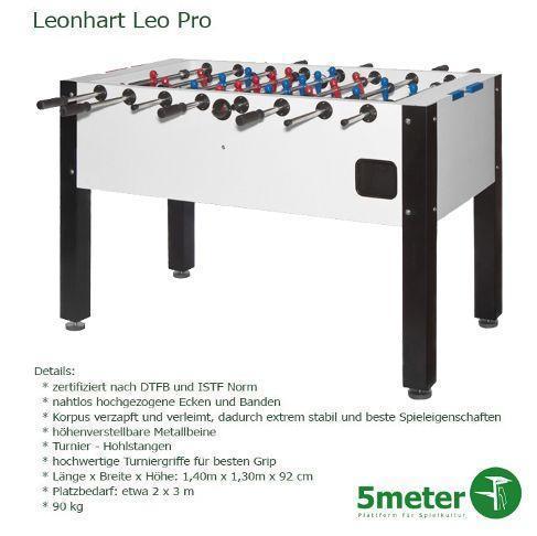 Leonhart LEO S4P Sport ed. Tischkicker mieten | Profi-Kickertisch | Tischfussball