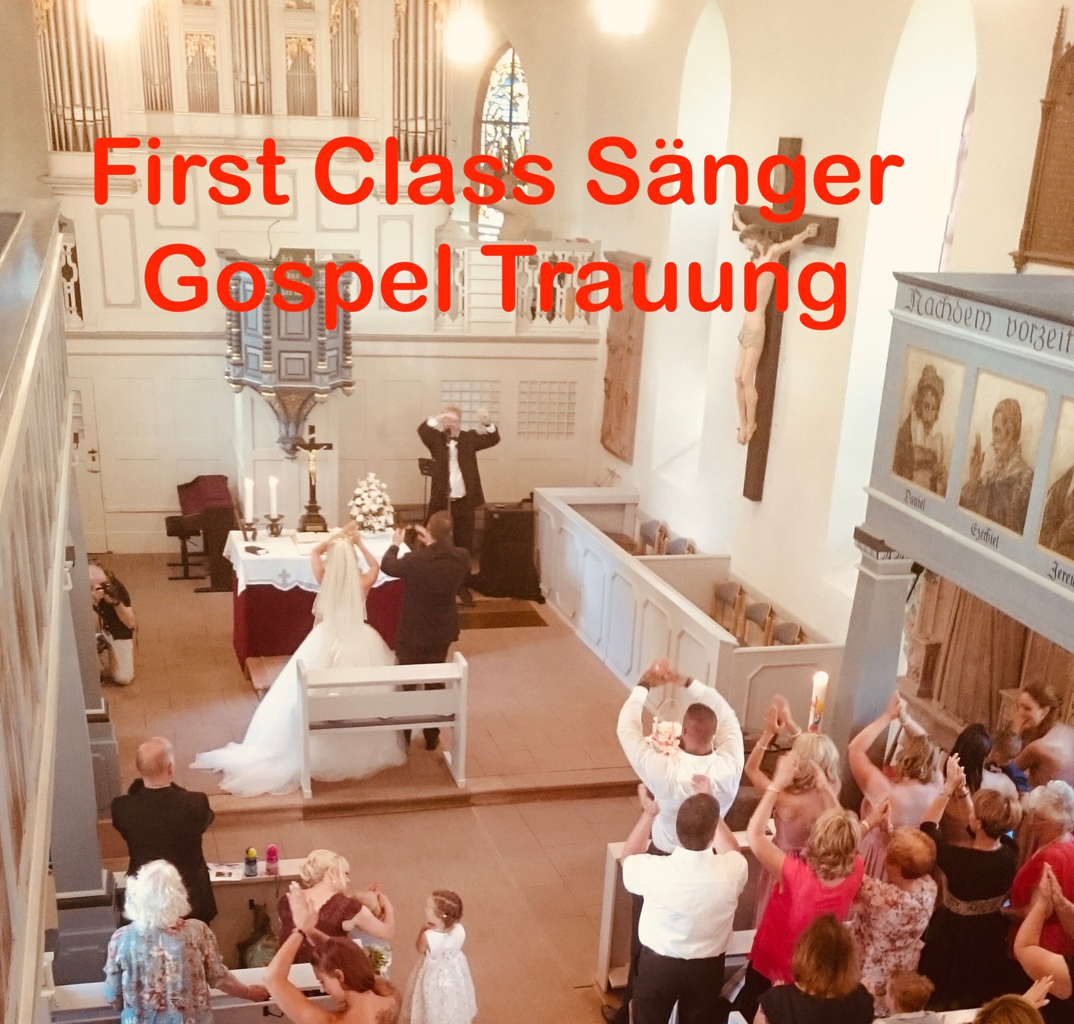 Hochzeitssänger & Entertainer buchen: Trauung im Standesamt, Kirche oder freie Trauung plus DJ & Live-Musik zur Hochzeitsfeier