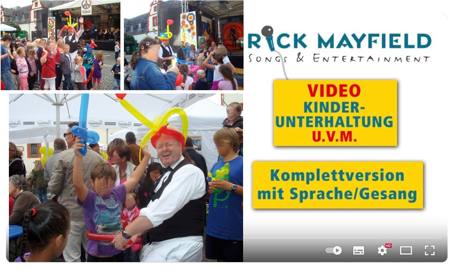Luftballonkünstler & Ballonmodellierer buchen: Ballonshow für Kinder & Erwachsene – Messe, Stadtfest, Geburtstag, Hochzeit