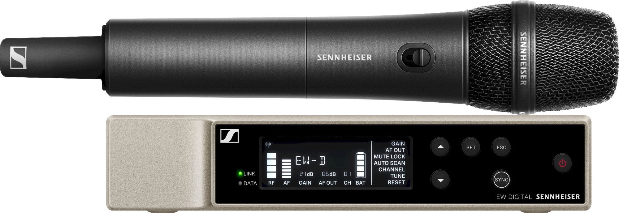 Sennheiser EW-D Funkmikrofon mieten - Handmikro für Gesang & Reden