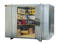 Material Container, 2985 x 2350 x 2296 mm, ohne Fenster mit Fußboden mieten mieten