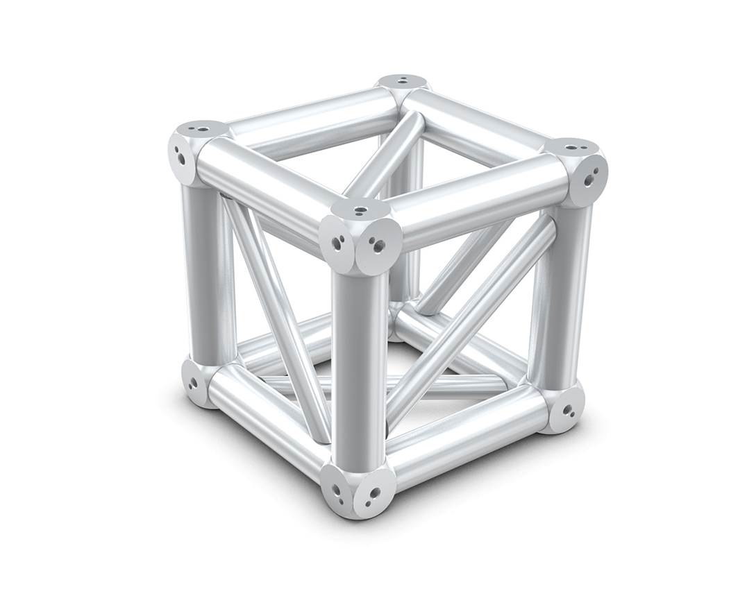 Global Truss F34 Traversen-Ecke schwarz mieten bei LTT Eventtechnik