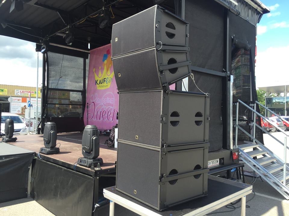 Tonsystem 3 - L-Acoustics ARCS Beschallungsanlage mieten bei LTT Eventtechnik