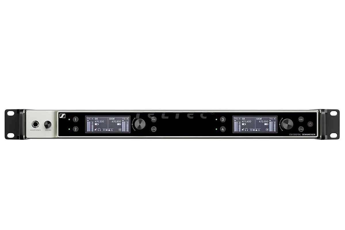 Sennheiser EW-DX EM4 Dante mit 2 SKM Handsender und 2 HSP4 mieten bei LTT Eventtechnik