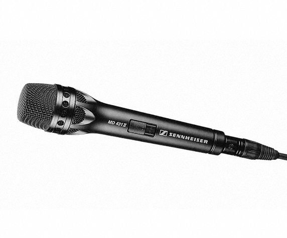 Sennheiser MD 431 Mikrofon mieten bei LTT Eventtechnik
