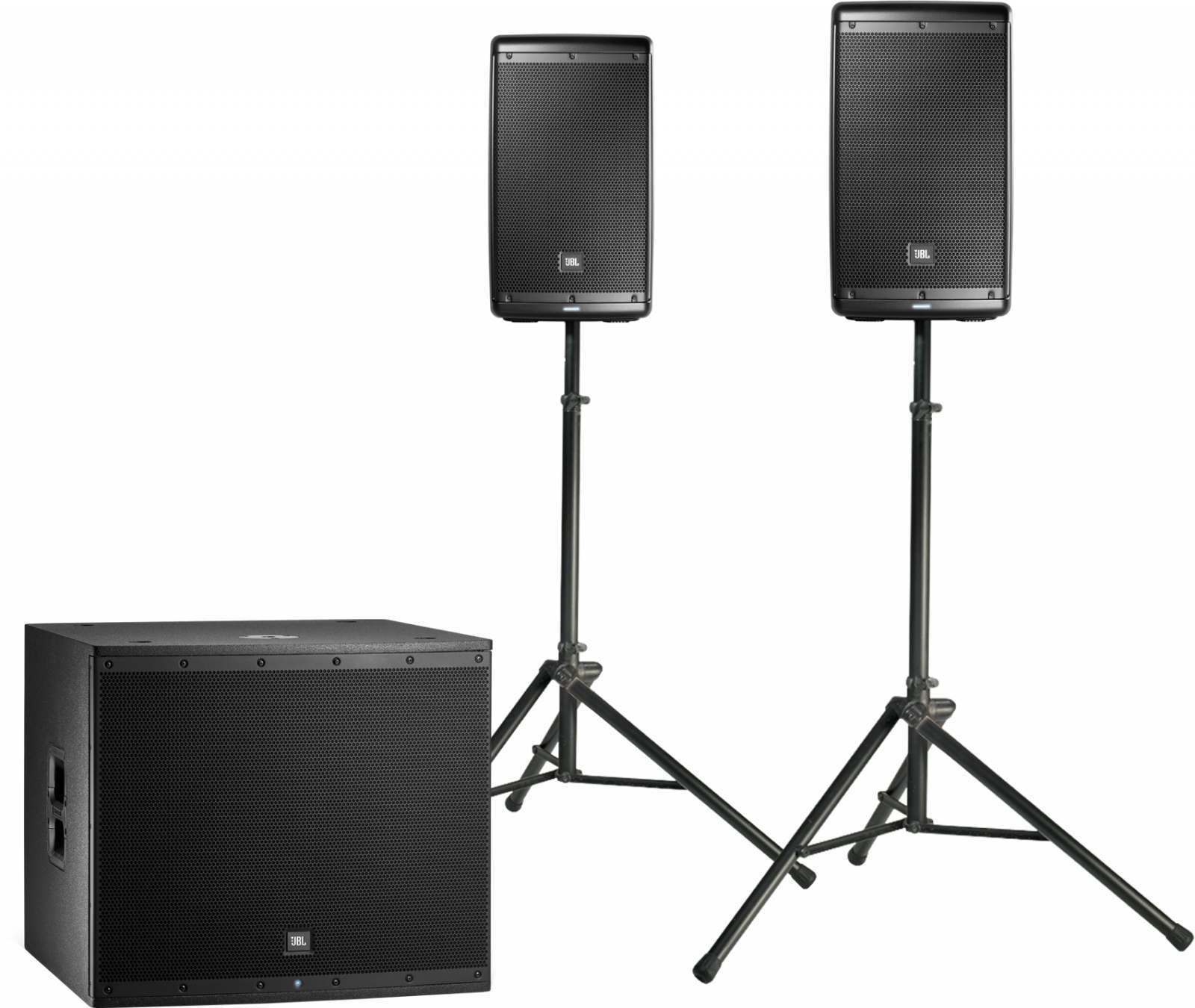 Tonsystem 1 - JBL EON Beschallungsanlage mieten bei LTT Eventtechnik
