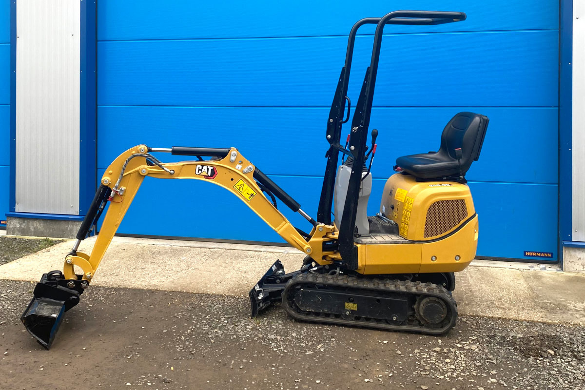 1t-Minibagger mieten bei Kurth Autokrane