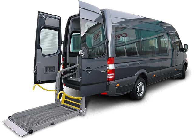 Rollstuhl-Busse mieten bei Leihtaxi BTW & Ersatzwagen