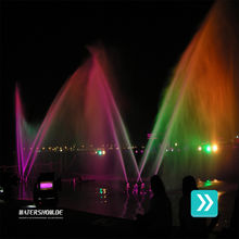 4c wassershowanlage inselsystem mieten bei Watershow.de