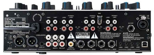 Denon DN-X1500 DJ-Mixer mieten – 8 Kanäle, Sampler & Effekte – 3