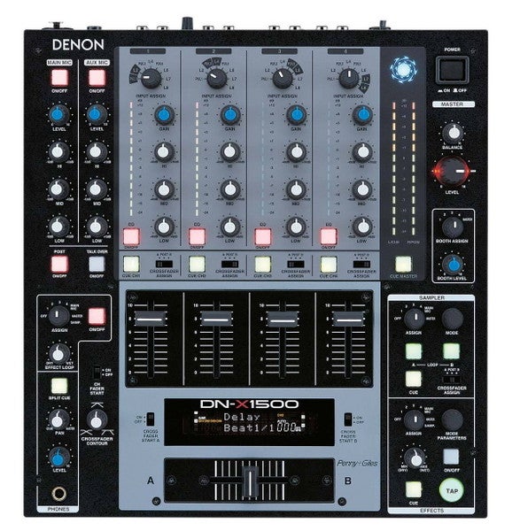 Denon DN-X1500 DJ-Mixer mieten – 8 Kanäle, Sampler & Effekte – 2
