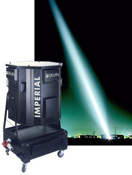 Griven Imperial 4000 mieten – Outdoor-Himmelsstrahler, bis 30 km – 2