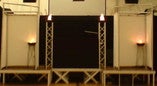 Tanzkäfig mieten – elegant, 1,40 x 1,40 m, 3 m hoch