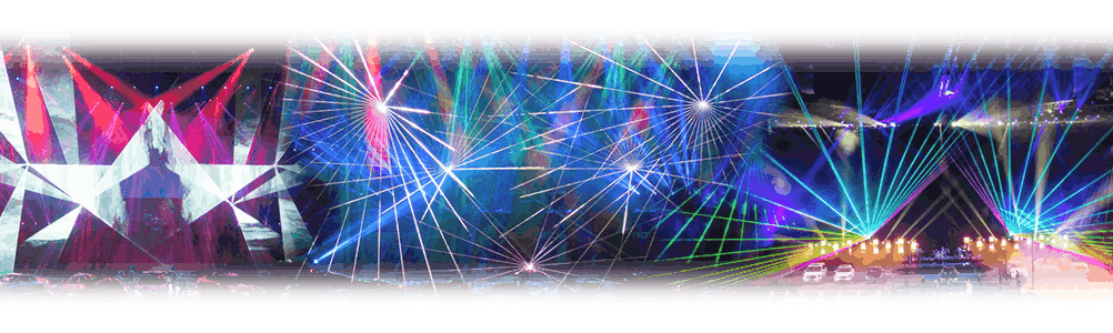 Lasershows für diverse Veranstaltungen mieten bei Bocatec Sales & Rent