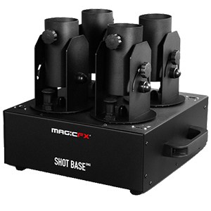 4-Fach Konfetti-Shooter mieten bei Bocatec Sales & Rent