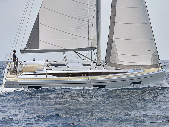 Bavaria C42 ab Flensburg mieten bei MOLA Yachting