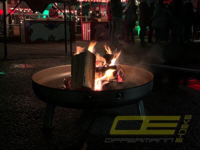 Feuerschalen mieten bei Oppermann Events