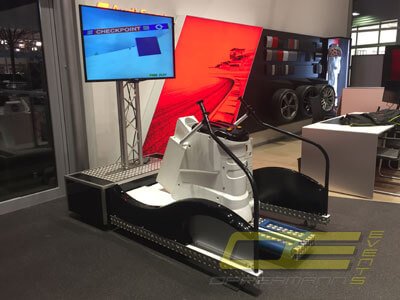 Ski Simulator mieten bei Oppermann Events