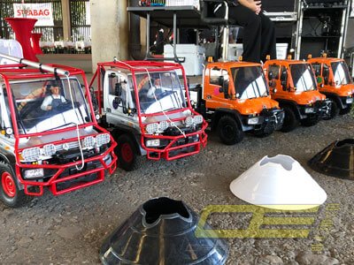 RC Unimog LKW Parcours mieten bei Oppermann Events