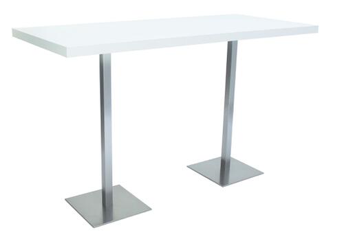 Sitztisch Terano Duo weiß,180x80x77 cm mieten bei Horn Verleihservice