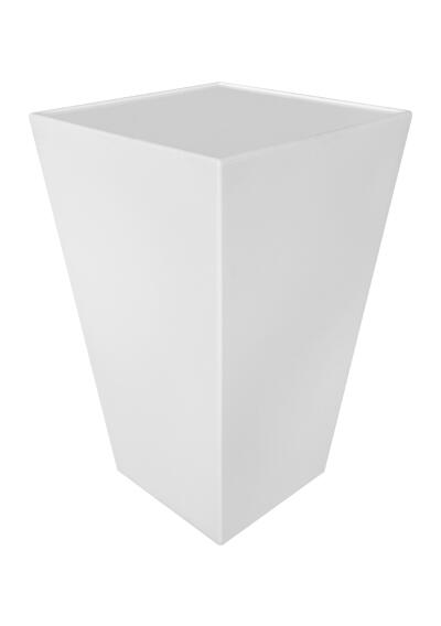 Conic Stehtisch weiß 70x70x110 cm mieten bei Horn Verleihservice