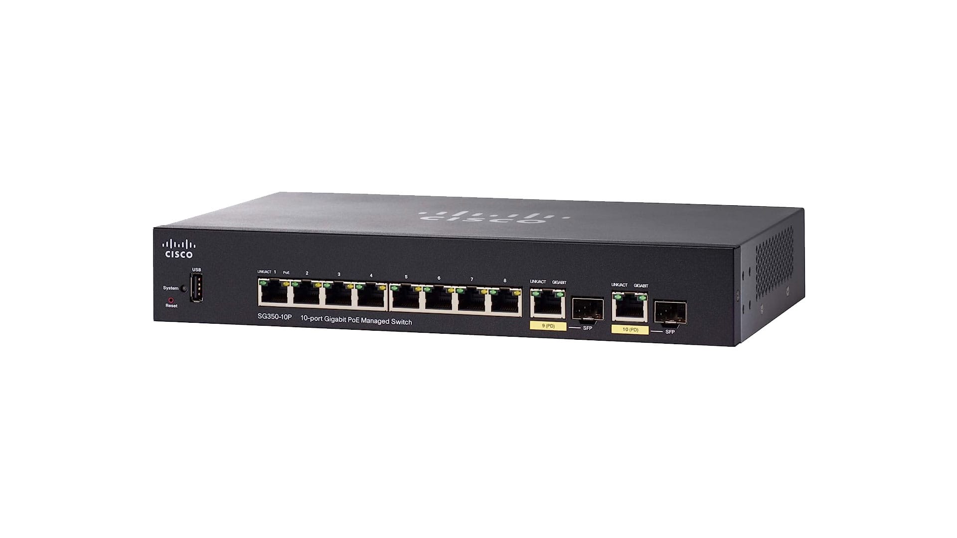 Cisco SG350-10P (10 Port Gigabit PoE) mieten bei The IT Net