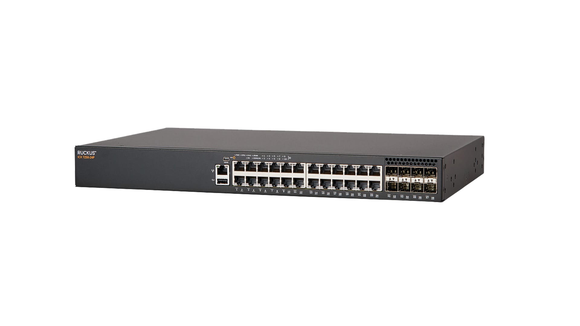Ruckus ICX 7250-24P-2X10G (24 Port PoE+ 2x10G) mieten bei The IT Net