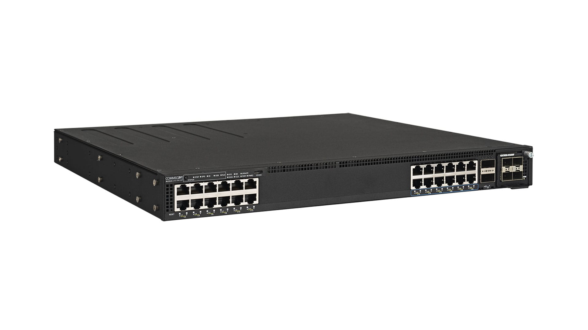 Ruckus ICX 7550 24ZP E2 (12x10G, 12×2,5G, PoE) mieten bei The IT Net