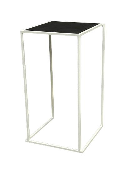 Quadrum 60x60x108 weiß/schwarz - Schwarz mieten bei JMT Deutschland