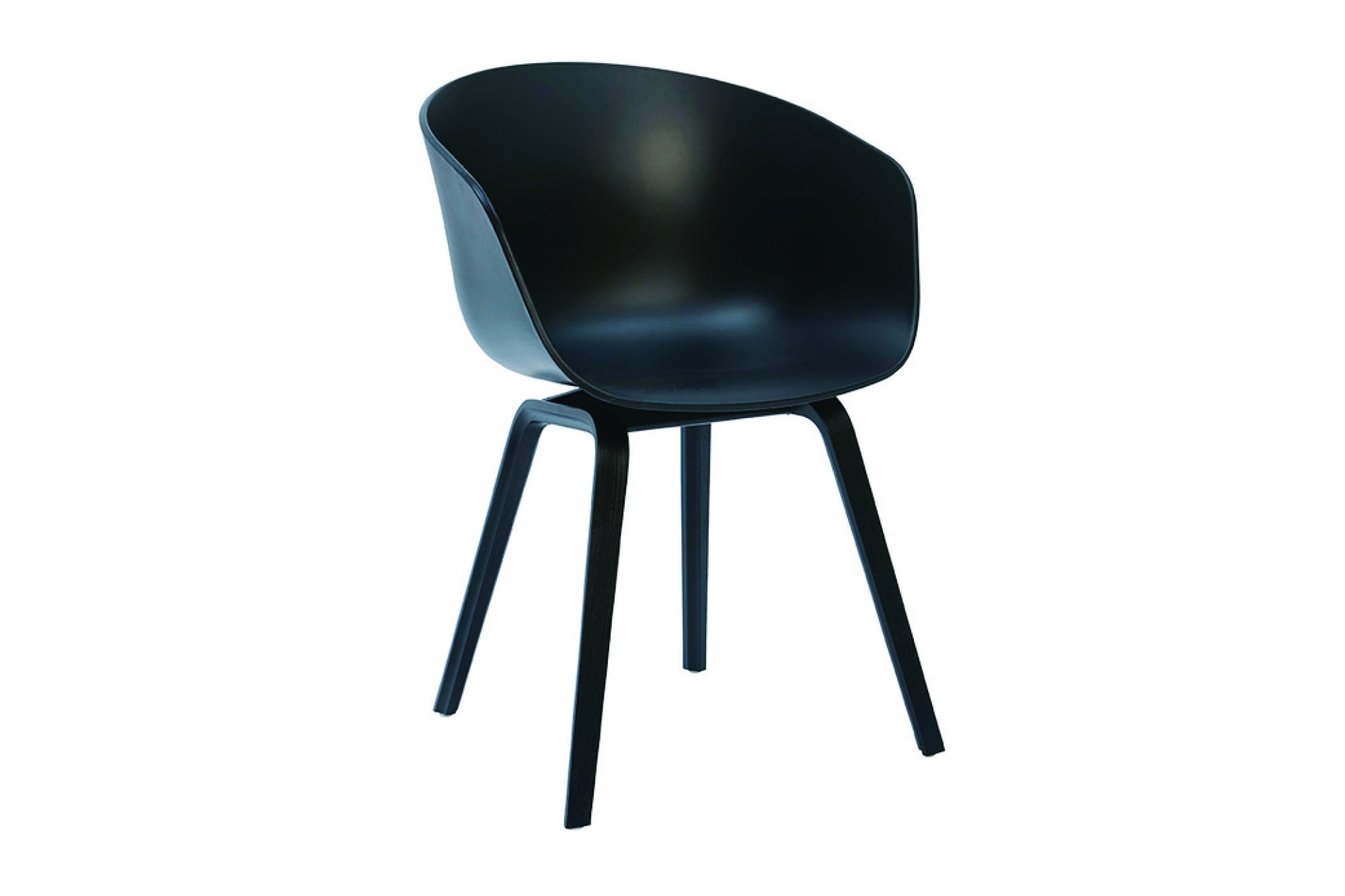 HAY - About a chair 22 schwarz - Schwarz mieten bei JMT Deutschland