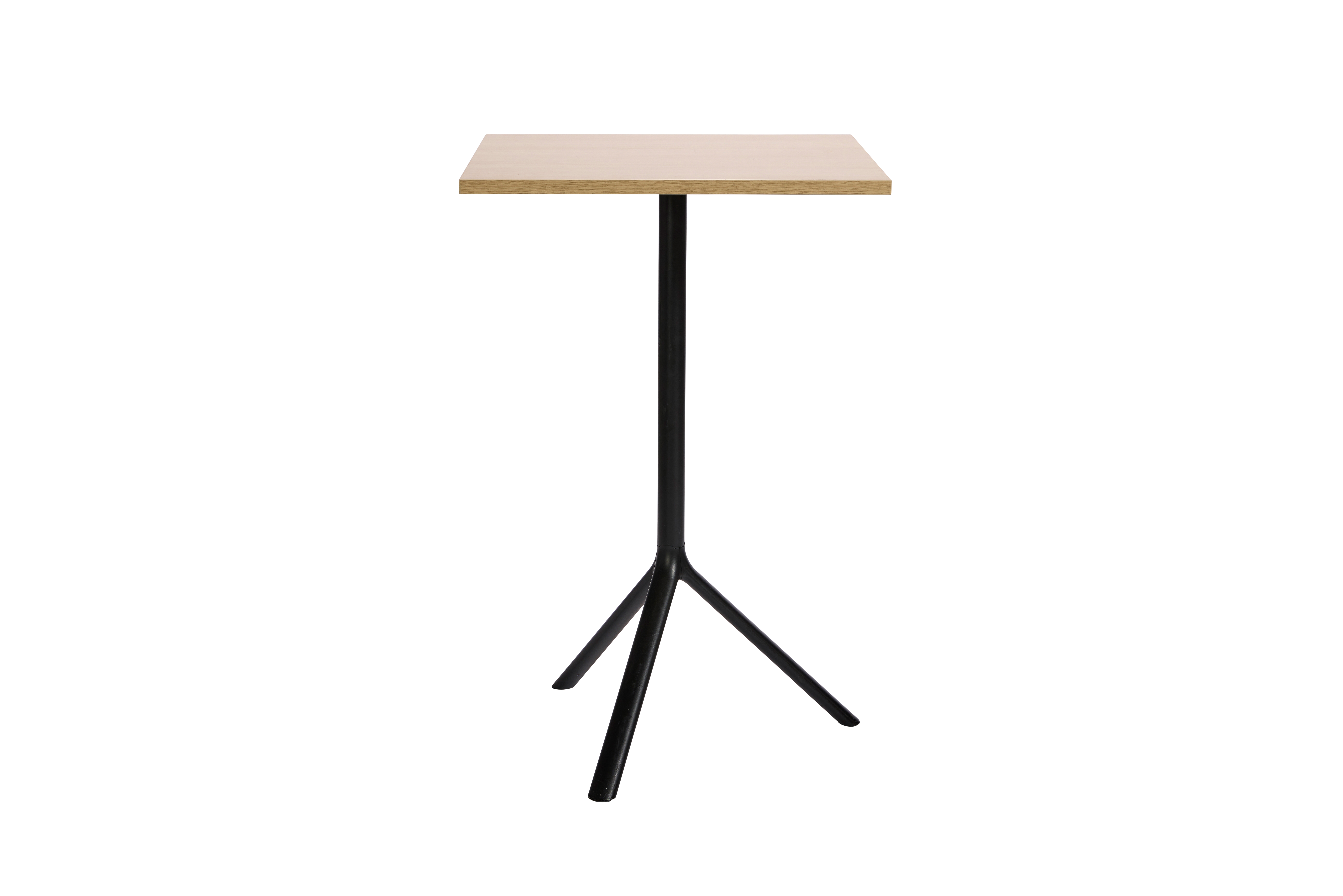 MIURA TABLE 110 SCHWARZ 70x70 - Eiche mieten bei JMT Deutschland